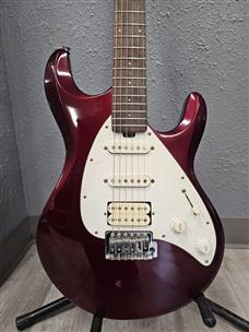ERNIE BALL OLP MM4 ELECTRIC GUITAR IN CANDY APPLE RED Very Good | Buya